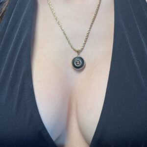 MISS INDEPENDENT NECKLACE - BLACK